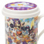 Pocket Monsters - Dorameshiya - Doronch - Elfuun - Gangar - Hibanny - Messon - Mibrim - Morpeko - Nuckrar - Pikachu - Sarunori - Tebrim - Wooluu - Halloween Galar Garden - Mug Cup with Lid (Pokémon Center)
