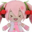 Piapro Characters - Hatsune Miku - More Plus Fuwafuwa Mascot - Sakura (SEGA)