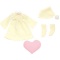 Doll Clothes - Picconeemo Costume - Pastel Pajamas Heart Set - 1/12 - Light Yellow, Pink (Azone)