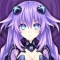 Shin Jigen Game Neptune Victory II - Purple Heart - Mini Tapestry (Hifumi Shobou)
